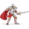PAPO - Statuetta Cavaliere con Maschera di Ferro Realistica - 3 Anni + - Collezione Fantastico & Medievale - Gioco Creativo Eroe Misterioso - Idea Regalo Giocattolo Bambina Bambino
