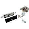 PREFER - Kit di Sicurezza per Serranda con Lucchetto Blindato e Serratura Antiscasso - Chiave Unica, Ideale per Serranda