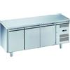 Ristoattrezzature Modello: 93140032259011,Tavolo frigo refrigerato 3 porte in acciaio inox -2 +8 °C 179,5x60x85h cm - FC