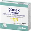 BIOCODEX Codex 5 Miliardi Zambon 10 Bustine