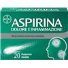 BAYER SpA Aspirina Dolore e Infiammazione 500mg per Dolori Muscolari 20 Cpr