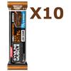 Enervit Gymline High Protein Bar 38% Choco Orange Senza Glutine - Conf 10 barrette da 40g con proteine e vitamine