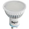 Beghelli lampada spot led GU10 4W 3000k luce calda black-out 56302