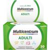 Multicentrum Adulti Integratore Alimentare Multivitaminico Vitamina C B D3 Calcio Ferro Zinco 30 Cpr Multicentrum Multicentrum