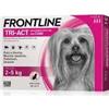Frontline Tri-act Soluzione Spot On Cani 2-5kg 3x0,5ml Frontline Frontline