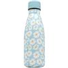 Nerthus FIH 762 Bottiglia Termica Acciaio Inox 350 ml Doppia Parete Design Margherite