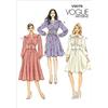 Vogue Patterns Vogue VGE 9076 E5 (14-16-18-20-22) Modelli per Il Cucito, Elegante, Fantasia, Moda