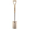 Kent & Stowe Vanga da Giardino Professionale - Acciaio Inossidabile Con Manico in Legno di Frassino, Lunghezza: 110 cm