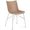 KARTELL sedia P/WOOD SMART WOOD - 4912-CC