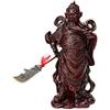 lachineuse Statuetta di Guan Gong, Dio della ricchezza, altezza 25 cm, una protezione Feng Shui