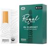 D'Addario Confezione da 10 ance medio/morbide La Voz per clarinetto soprano in SI bemolle
