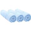 Easy dort Set di 3 fodere per fasciatoio in cotone 50x70 / 55x75 / 50x80 cm - Azzurro