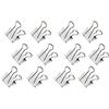 Maul Original Mauly Klemmer 19 mm, morsetto pieghevole, larghezza di bloccaggio 7 mm, 2141902, scatola 12 pezzi, bianco