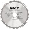 Trend CSB/AP21664A Craft Pro - Lama per sega circolare TCT per alluminio e plastica, punta in carburo di tungsteno, 216 mm x 64 denti x 30 fori