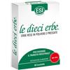 ESI Le Dieci Erbe - Integratore Naturale Combatte la Stitichezza, 40 tavolette