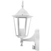 V-TAC LAMPADA A PARETE LANTERNA ATTACCO E27 UP BIANCA CON SENSORE MOVIMENTO VT-751-LED7071