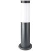 V-TAC PORTALAMPADA DA TERRA 1 X E27 ACCIAIO INOX GRIGIO SCURO IP44 45 CM VT-838G-LED8959