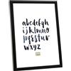 Deknudt Frames S024S2 24 x 30 Cornice Nero Metallo