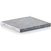 Mann Filter MANN-FILTER, CUK 26 017 Filtro abitacolo, Carbone attivo | Per Autovetture, Filtrazione di polvere e polline, Riduzione degli odori, Qualità originale OE
