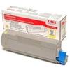 Oki TONER ORIGINALE OKI C5600 C5700 GIALLO 43381905