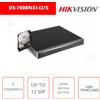 Hikvision DS-7608NXI-I2/S - NVR HIKVISION 8 Canali AcuSense 4K HDMI - VGA 12 MP - DS-7608NXI-I2/S