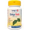 LongLife® Ginkgo Forte | Integratore di ginkgo con centella, colina e inositolo | Microcircolo, memoria e funzioni cognitive | Antiossidante | Fino a 2 mesi di trattamento | Senza glutine e vegano