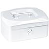 Alco-Albert 8400 - 10 cassetta PORTAVALORI, 155 X 120 X 80 mm, colore: bianco