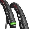 Fincci Copertone Bici 700x25c 25-622 60 TPI per Bici da Corsa