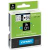 GielleService NASTRO PER ETICHETTE ORIGINALE DYMO D1 45013 S0720530 nero su sfondo bianco
