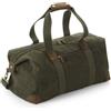 Quadra Borsone da viaggio personalizzato Quadra Heritage Waxed Canvas Holdall personalizzate o neutre