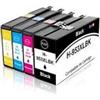 Hp Cartuccia Compatibile per HP 953XL Nero Pagine 2000 HP 953XL Colore Pagine 1600, HP 953xl F6U18AE Giallo Pagine 1600