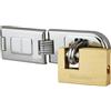 Master Lock 606720EURD Set Composto Chiusura a Scatto per Porta e Lucchetto Rettangolare a Chiave