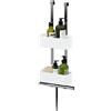 TIGER 2-Store Cestello Doccia da Appendere 25 cm, Bianco