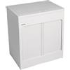 Colavene - Lavacril Mobile in ABS metacrilato 75x50 cm - 3510 : Finitura colacril - Bianco