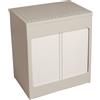 Colavene - Lavacril Mobile in ABS metacrilato 75x50 cm - 3510 : Finitura colacril - Avorio