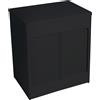 Colavene - Lavacril Mobile in ABS metacrilato 75x50 cm - 3510 : Finitura colacril - Nero