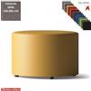Elleci Office MANTRA pouf tondo diametro 70 attesa rivestimento tessuto MINI class 1 IM