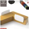 Elleci Office MANTRA schienale rettangolare per pouf attesa rivestimento tessuto MINI class 1 IM