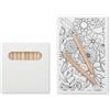 Set di matite personalizzate economiche e fogli per disegno Paint&Relax personalizzate o neutre