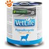 Farmina Dog Vet Life Hypoallergenic Pesce e Patate - Lattina Da 300 Gr