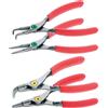 USAG Serie di 4 pinze per anelli elastici USAG 127 N/SE4S