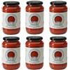 Mariangela Prunotto Azienda Agricola Prunotto Mariangela- N. Vasetti Pomodori Pelati Biologici in succo 550 G (6x550g), Originale, 6 Unità