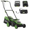 Verdemax RS20 - Tagliaerba a batteria - 2x20V/2.5Ah - Taglio 38 cm