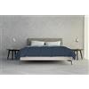 Italian Bed Linen MB HOME BASIC Trapunta Invernale "Atlanta", Matrimoniale, Blu Scuro/Azzurro