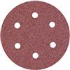 MioTools Fox Dischi abrasivi velcrati, 225 mm, 6 fori, p. Levigatrici per muri (10 Pz.) G24