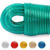 LaundrySpecialist Stendibiancheria 50 metri con anima in acciaio - MADE IN HOLLAND - resistente alle intemperie e lunghissimo - stendibiancheria antiscivolo per casa e campeggio - extra resistente -LaundrySpecialist
