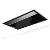 Ⓜ️🔵🔵🔵👌 Faber ONYX-C - Cappa incasso da arredo, acciaio inox e vetro nero, 90 cm