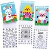 Baker Ross Mini Libri di Attività di Pasqua - Confezione da 12, Artigianato per Bambini (AX694)