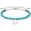 Thomas Sabo Braccialetto Donna Argento Sterling A1983-905-17-L20v
