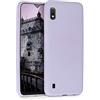 kwmobile Custodia Compatibile con Samsung Galaxy A10 Cover - Back Case per Smartphone in Silicone TPU - Protezione Gommata - lavanda